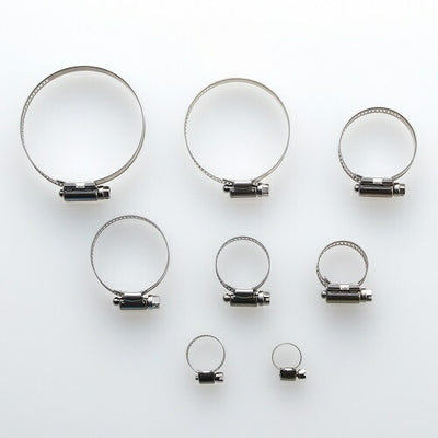 トラスコ中山（TRUSCO）　ホースバンド オールSUS 普及 10個入 14.2×Φ38mm　【品番：TA14-38】