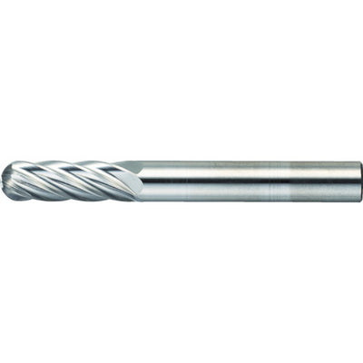 【メール便対応】トラスコ中山（TRUSCO）　超硬バー 先丸円筒型 Φ6×刃長19×軸6 アルミカット　【品番：TA2C060】