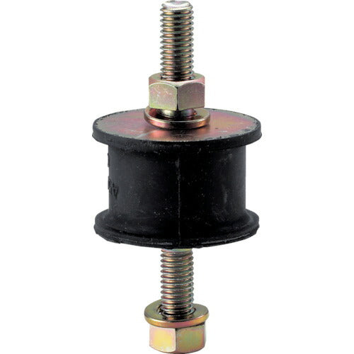 トラスコ中山（TRUSCO）　丸形防振ゴム 両ボルトタイプ 最大荷重2500N　【品番：TA516】