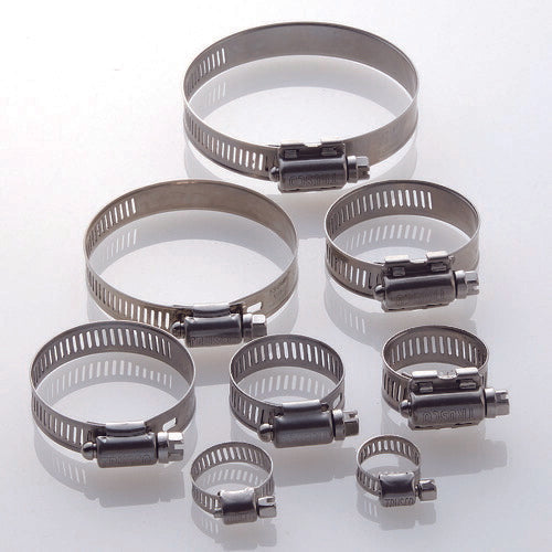 トラスコ中山（TRUSCO）　ホースバンド オールSUS 普及 10個入 8×Φ16mm　【品番：TA8-16】