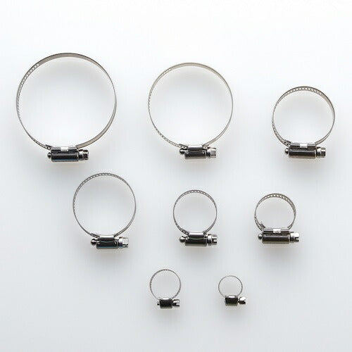 トラスコ中山（TRUSCO）　ホースバンド オールSUS 普及 10個入 8×Φ16mm　【品番：TA8-16】