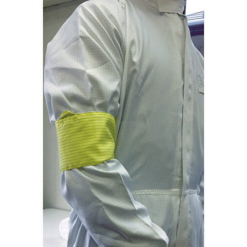 トラスコ中山（TRUSCO）　クリーンルーム用腕章 青 94×380　【品番：TCAH-B】