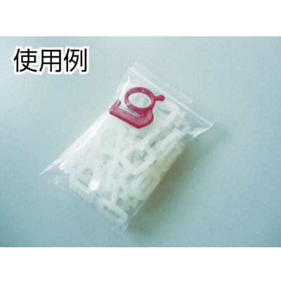 トラスコ中山（TRUSCO）　チャック付ポリ袋 0.08mm厚 200×140mm 100枚入　【品番：TCB-G-8A-TM】