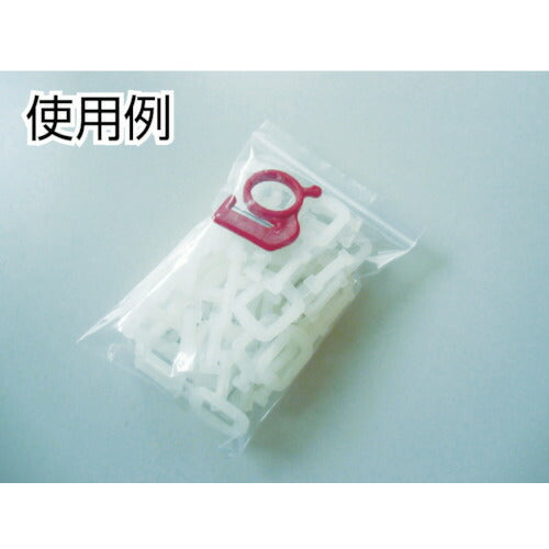 トラスコ中山（TRUSCO）　チャック付ポリ袋 0.08mm厚 200×140mm 100枚入　【品番：TCB-G-8A-TM】