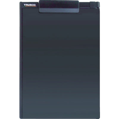 トラスコ中山（TRUSCO）　ペンホルダー付クリップボード（マグネット付） A4縦 黒　【品番：TCBM-A4E-BK】