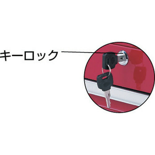 トラスコ中山（TRUSCO）　キャビネットツールボックス 660×307×378　【品番：TCBOX-4R】