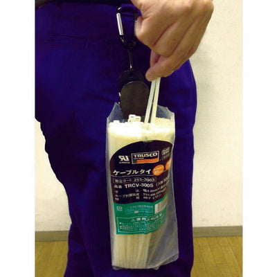 トラスコ中山（TRUSCO）　カラビナ付きクリップ　【品番：TCC】