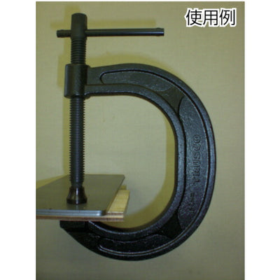 【メール便対応】トラスコ中山（TRUSCO）　C型シャコ万力 200mm キャップ・リング　【品番：TCC-200N-CR】