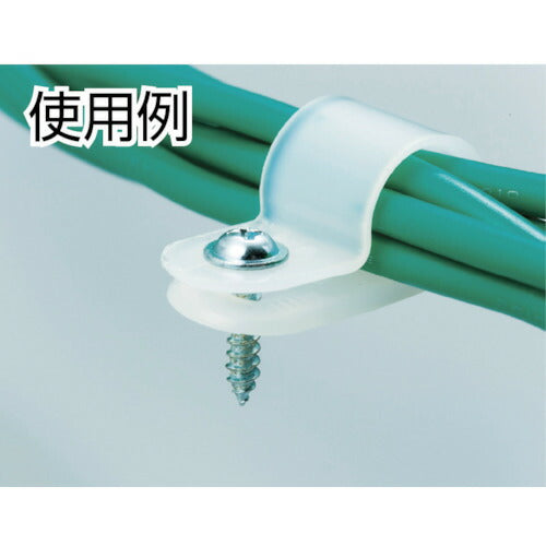 トラスコ中山（TRUSCO）　ケーブルクリップ 結束径 12.7 100個入　【品番：TCC3】