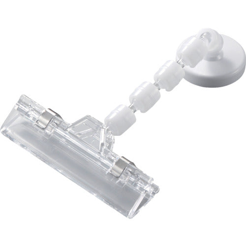 【メール便対応】トラスコ中山（TRUSCO）　ホルダー式クリップ ワイドクリップ+ジョイント5連+マグネット　【品番：TC-C6MG-5】