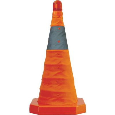 トラスコ中山（TRUSCO）　パタパタコーン 450mm 赤　【品番：TCCP-450-R】