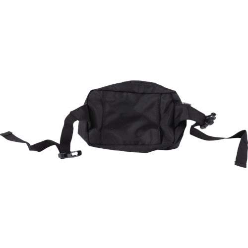 【メール便対応】トラスコ中山（TRUSCO）　コンパクトウエストポーチ ブラック　【品番：TC-CWP-BK】