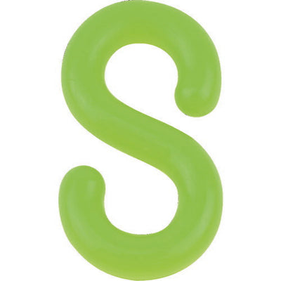 【メール便対応】トラスコ中山（TRUSCO）　プラフックS型 蛍光イエロー 6MM （2個入）　【品番：TCF6LY】