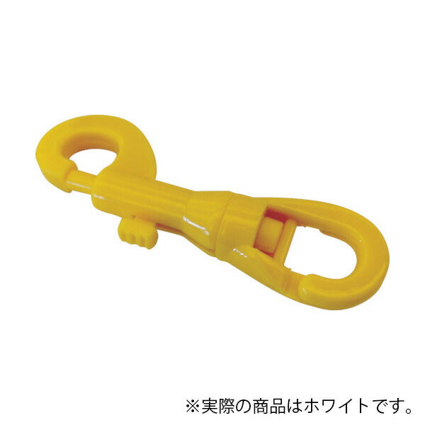 【メール便対応】トラスコ中山（TRUSCO）　プラフック ホワイト 6MM8MM共通 （2個入）　【品番：TCFW】