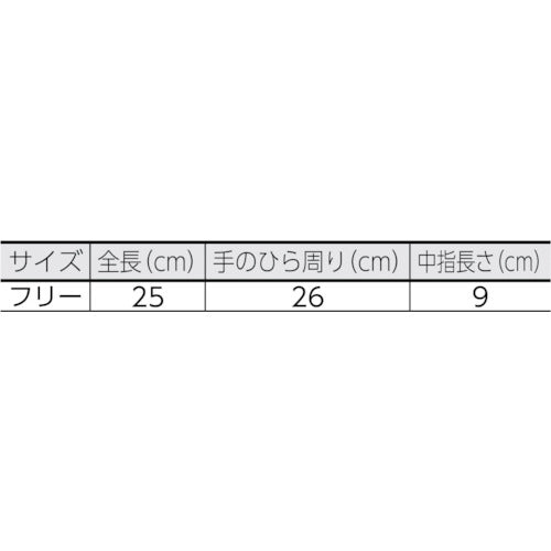 トラスコ中山（TRUSCO）　綿布手袋厚手 フリーサイズ　【品番：TCG-2】