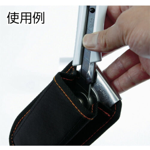 【メール便対応】トラスコ中山（TRUSCO）　折刃ガイド付カッターケース 80×150　【品番：TCH-150】