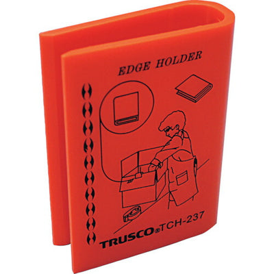 【メール便対応】トラスコ中山（TRUSCO）　カートンエッジホルダー 4個入セット　【品番：TCH-237】