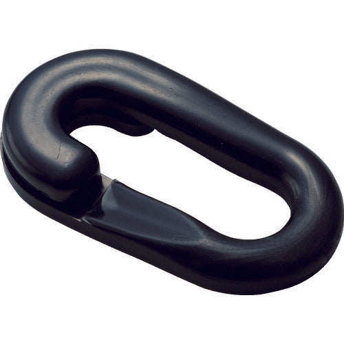 【メール便対応】トラスコ中山（TRUSCO）　プラチェーンジョイント 黒 8MM （2個入）　【品番：TCJ8BK】