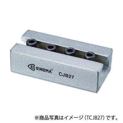 トラスコ中山（TRUSCO）　レール幅40mm用 ジョイントブロック　【品番：TCJB-40】