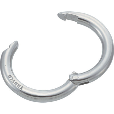 【メール便対応】トラスコ中山（TRUSCO）　チェーンキャッチ ステンレス製 線径Φ5×長さ25mm （2個入）　【品番：TCK-5】