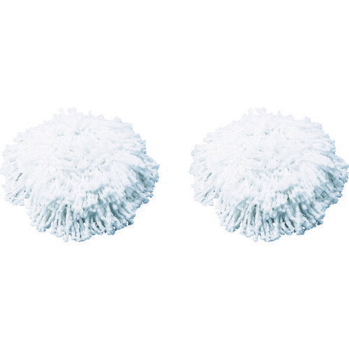 トラスコ中山（TRUSCO）　回転モップスペアヘッド （2枚入）　【品番：TCM-450H-A】