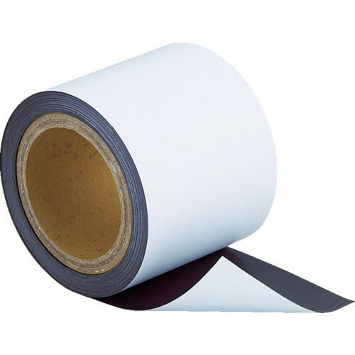 トラスコ中山（TRUSCO）　カラーマグネットロール 0.4×100mm×10m　【品番：TCMR-04-10-10W】