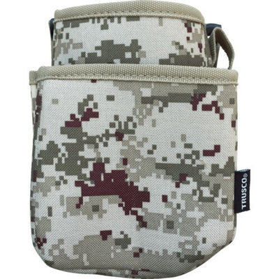 トラスコ中山（TRUSCO）　デジタルデザート迷彩 腰袋 2段ベルト通し強化型 小　【品番：TCM-W21】