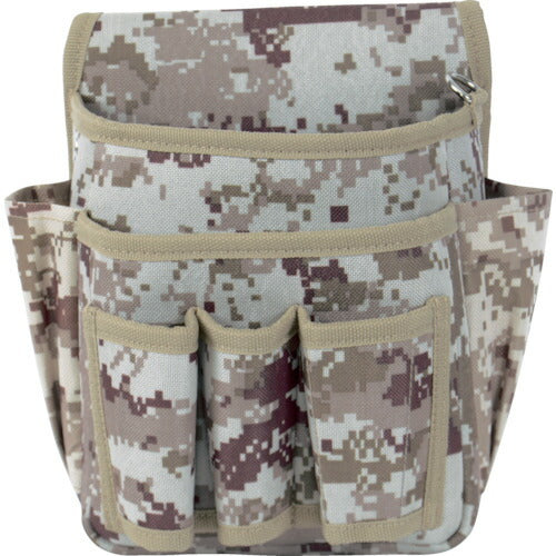 トラスコ中山（TRUSCO）　デジタルデザート迷彩 腰袋 2段ペンチ・ドライバー差し付き　【品番：TCM-W24】