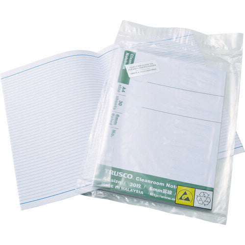 トラスコ中山（TRUSCO）　クリーンルーム用ノート A4　【品番：TCN-A4】