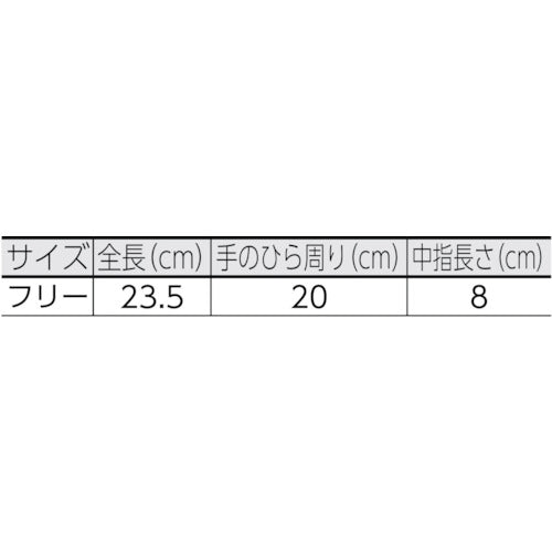 トラスコ中山（TRUSCO）　カラーナイロン軍手 黄　【品番：TCNG-Y】