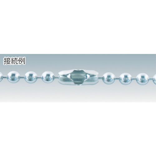 【メール便対応】トラスコ中山（TRUSCO）　コネクター ステンレス 3.2mm用 10個入　【品番：TCNS-32】