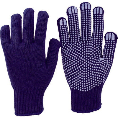 トラスコ中山（TRUSCO）　カラーナイロンすべり止め付軍手 紺　【品番：TCNSG-KO】