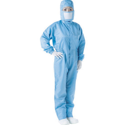 トラスコ中山（TRUSCO）　制電糸グリッド仕様フード無つなぎ服 ブルー 3L　【品番：TCOG-B-3L】