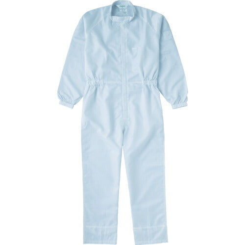 トラスコ中山（TRUSCO）　制電糸グリッド仕様フード無つなぎ服 ホワイト M　【品番：TCOG-W-M】