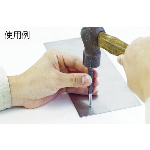 【メール便対応】トラスコ中山（TRUSCO）　超硬チップ付センターポンチ 全長L型110mm 直径Φ15　【品番：TCP-L】