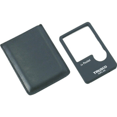 【メール便対応】トラスコ中山（TRUSCO）　LED付カードルーペ　【品番：TCPL-45】