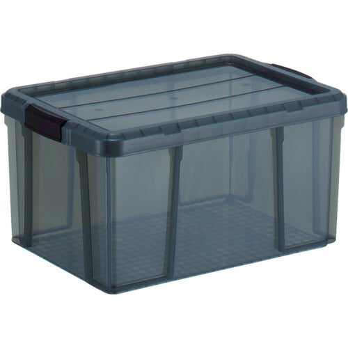 トラスコ中山（TRUSCO）　クリアライトボックス 35L 黒半透明　【品番：TCR-02-BK】