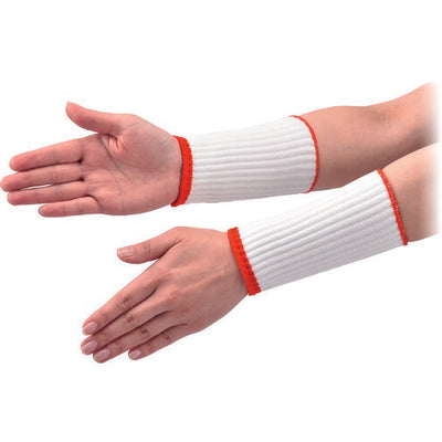 【メール便対応】トラスコ中山（TRUSCO）　耐切創手首ガ-ド 1双入　【品番：TCR-148】