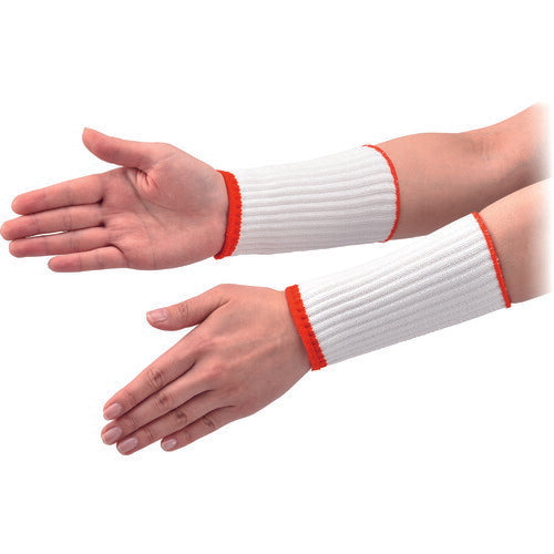 【メール便対応】トラスコ中山（TRUSCO）　耐切創手首ガ-ド 1双入　【品番：TCR-148】