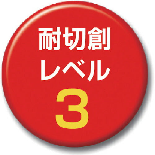 トラスコ中山（TRUSCO）　すべり止め付耐切創手袋 NR 