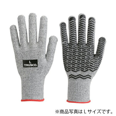 トラスコ中山（TRUSCO）　すべり止め付耐切創手袋 NR #5 M　【品番：TCRAG-5NR-M】