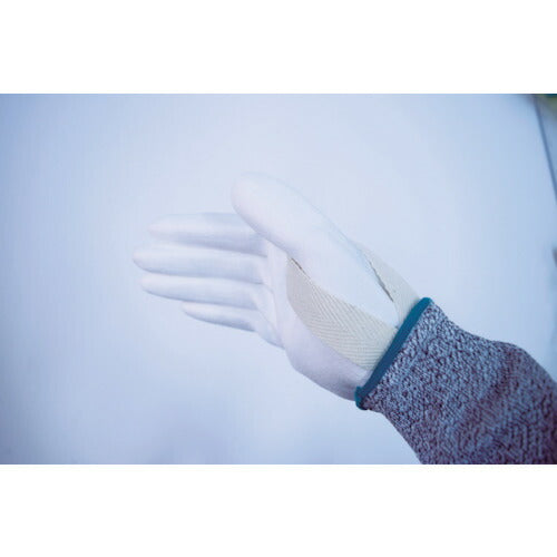 【メール便対応】トラスコ中山（TRUSCO）　耐切創腕カバーロング ズレ防止紐付き 1双入　【品番：TCRF-147】