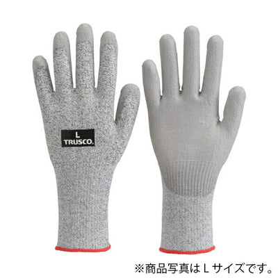 トラスコ中山（TRUSCO）　耐切創ロング手袋 PU #5 M　【品番：TCRG-5PUL-M】