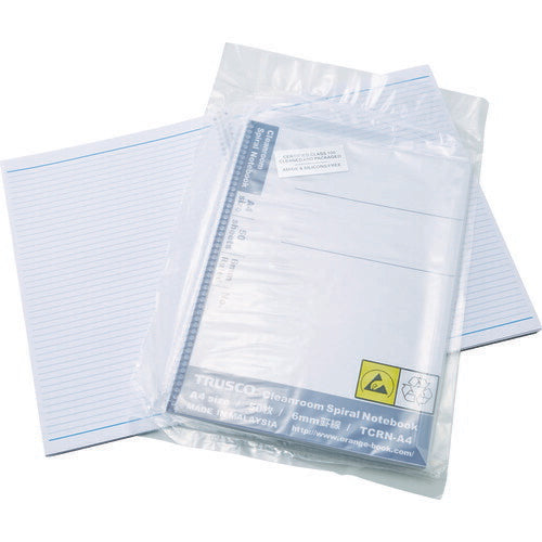 トラスコ中山（TRUSCO）　クリーンルーム用リングノート A4　【品番：TCRN-A4】