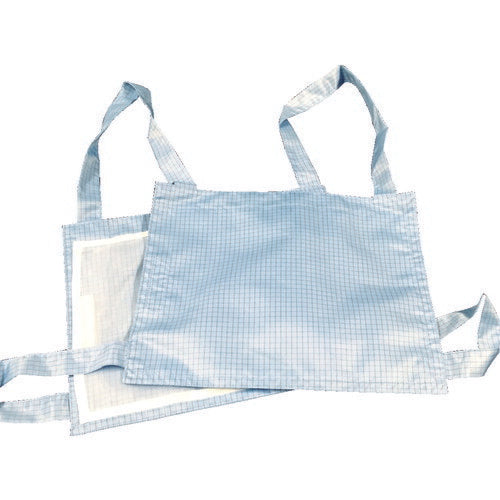 トラスコ中山（TRUSCO）　クリーンルーム用ゼッケン 青　【品番：TCRZ-B】