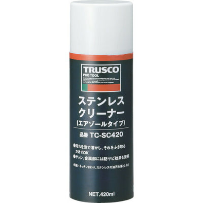 トラスコ中山（TRUSCO）　ステンレスクリーナー 420ml　【品番：TC-SC420】