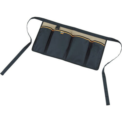 トラスコ中山（TRUSCO）　作業用ショートエプロン 黒　【品番：TC-SEP-BK】