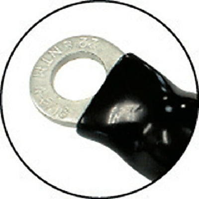 トラスコ中山（TRUSCO）　キャブタイヤケーブル アースクリップ丸端子付 10m　【品番：TCT-3810KE】