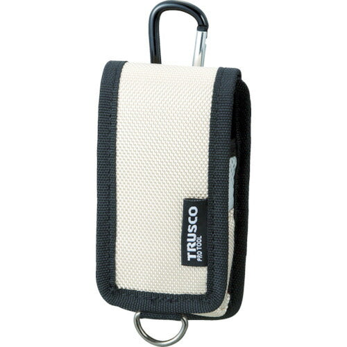 トラスコ中山（TRUSCO）　コンパクトツールケース 携帯電話用 ベージュ　【品番：TCTC1202-BG】