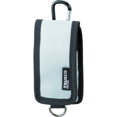 トラスコ中山（TRUSCO）　コンパクトツールケース 携帯電話用 シルバー　【品番：TCTC1202-SV】